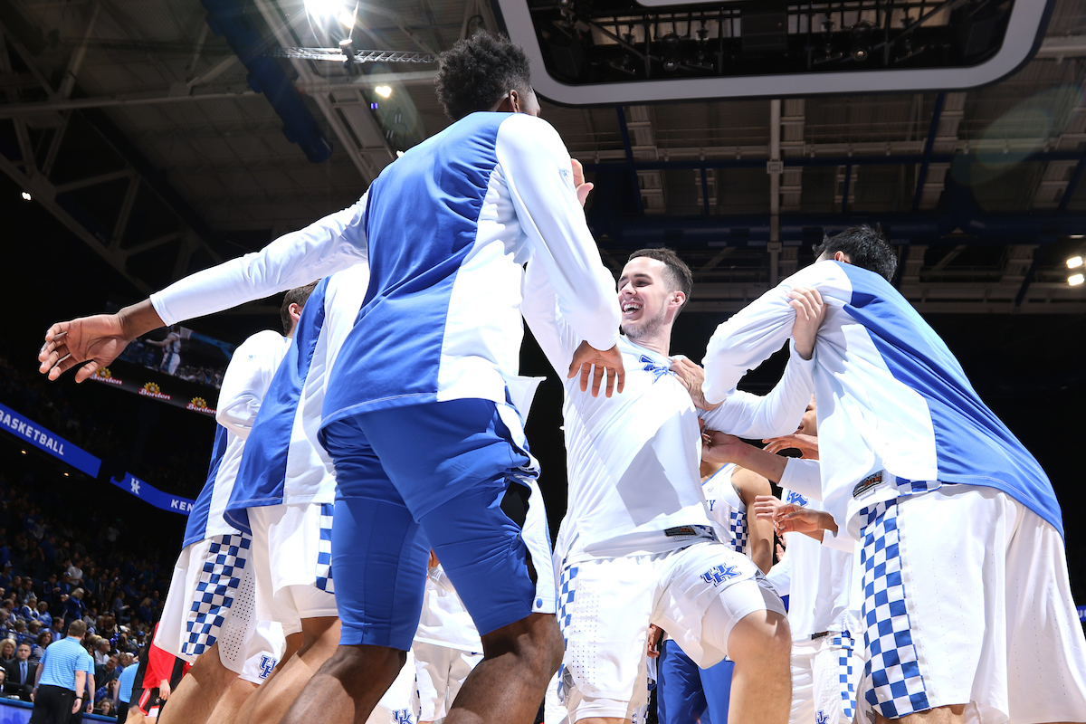 Brad Calipari.

The University of Kentucky men's basketball team beat Georgia 66-61 on Sunday, December 31, 2017 at Rupp Arena in Lexington, Ky. 

Photo by Quinn Foster I UK Athletics