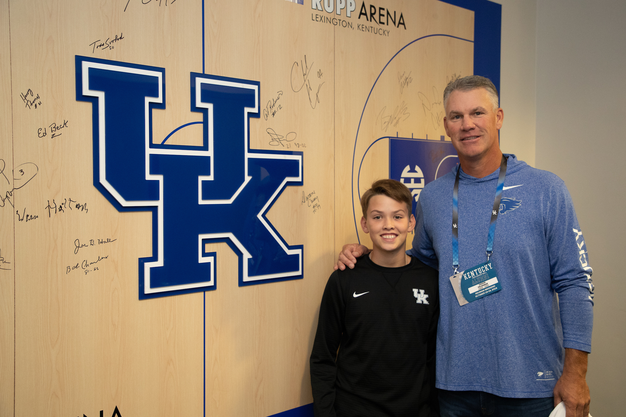 Deron Feldhouse

Men's Basketball Reunion Weekend.  Photo by Mark Mahan