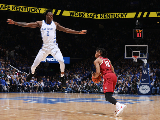 Jarred Vanderbilt.

The University of Kentucky men's basketball team beats Alabama 81-71, on Saturday, February 17, 2018 at Rupp Arena in Lexington, Ky.

Photo by Elliott Hess | UK Athletics