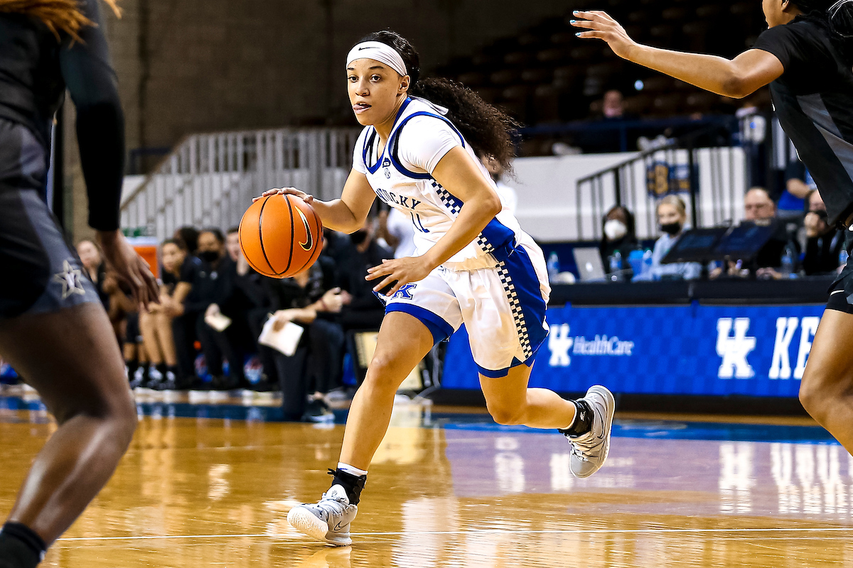 Jada Walker.

Kentucky beats Vanderbilt 69-65.

Photo by Eddie Justice | UK Athletics
