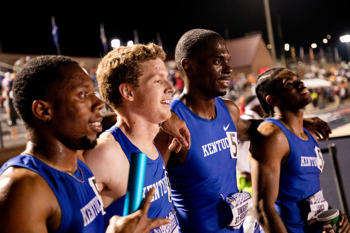 Kennedy Lightner. Brian Faust. Dwight St. Hillaire. Lance Lang.

SEC Day 3.

Elliott Hess | UK Athletics