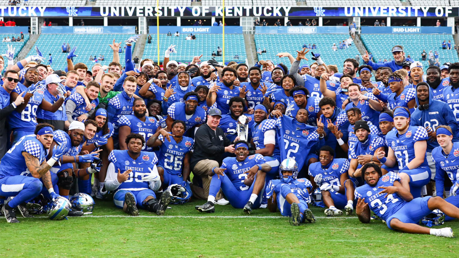 Kentucky Turns to Familiar Formula to Win Gator Bowl