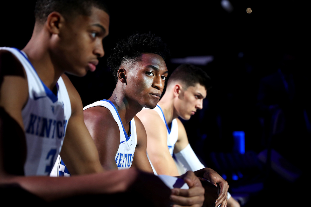Ashton Hagans

UK Men's Basketball beat Winthrop University 87-74 on Wednesday, November 21, 2018.

Photo by Britney Howard  | UK Athletics