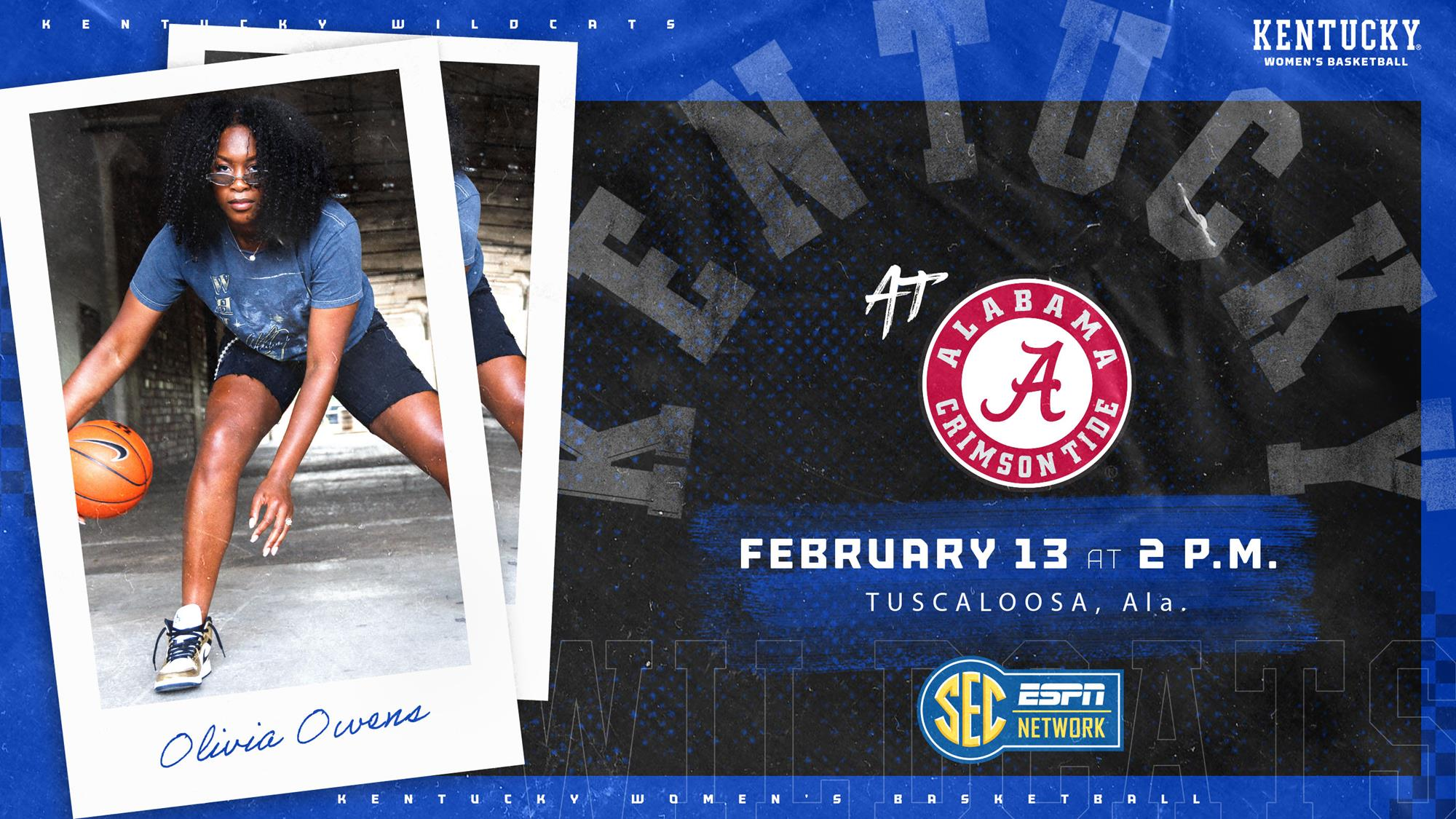 Kentucky Looks to Make Sunday Super at Alabama