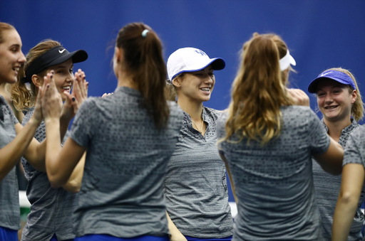 Team.

The University of Kentucky women's tennis team host Marshall. 


Photo by Elliott Hess | UK Athletics