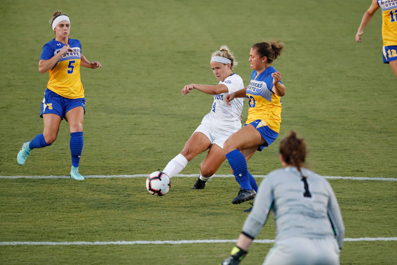 Marissa Bosco.

The Kentucky women's soccer team beat Morehead State 2-1.

Photo by Chet White | UK Athletics