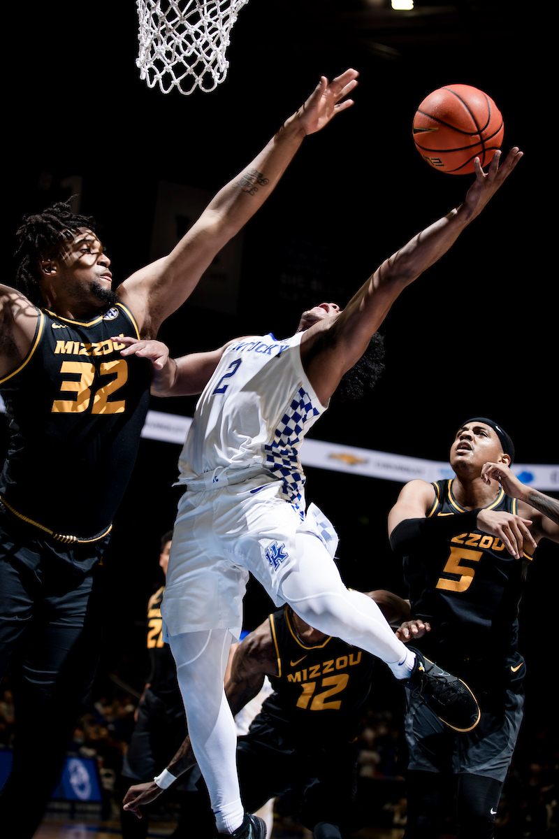 Sahvir Wheeler.

Kentucky beat Missouri 83-56.

Photos by Chet White | UK Athletics