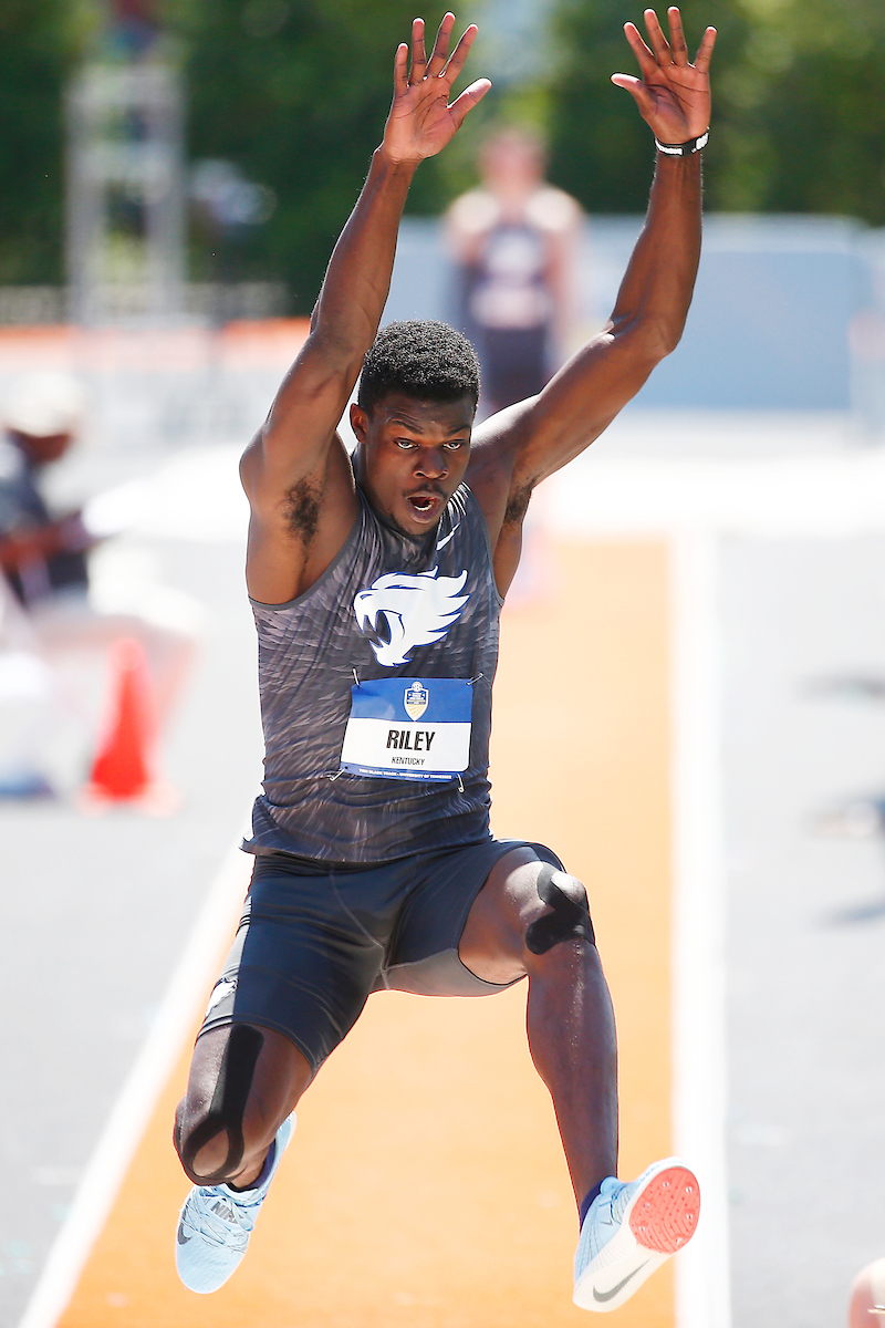 Travis Riley.

Day two of the 2018 SEC Outdoor Track and Field Championships on Saturday, May 12, 2018, at Tom Black Track in Knoxville, TN.

Photo by Chet White | UK Athletics