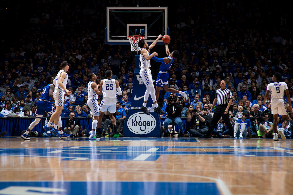 EJ Montgomery.

Kentucky beat Tennessee State 77-62.

Photo by Chet White | UK Athletics