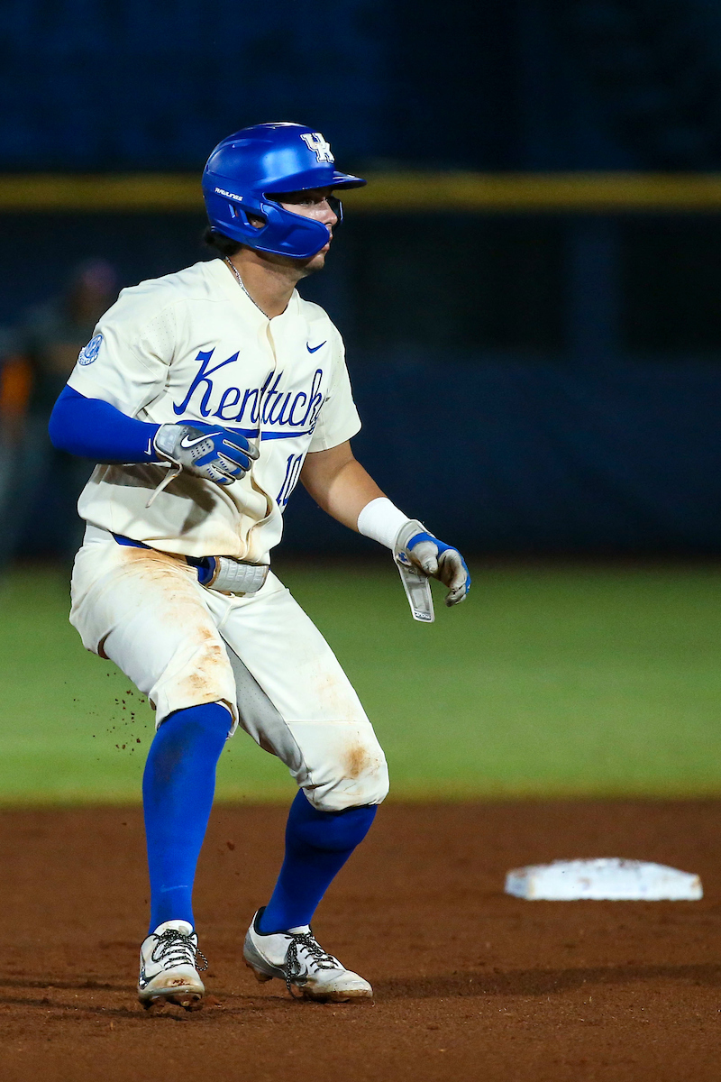 Hunter Jump.

Kentucky loses to Tennessee 2-12.

Photo by Sarah Caputi | UK Athletics