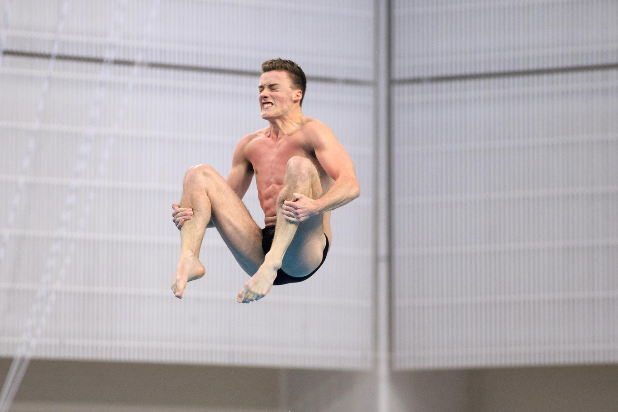 Masterton Becomes a Two-Time NCAA All-American on 1-Meter Springboard