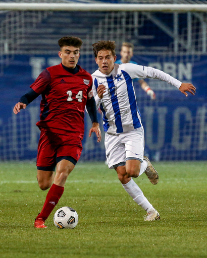 Enzo Mauriz.

Kentucky defeats FAU 3 - 0.

Photo by Sarah Caputi | UK Athletics