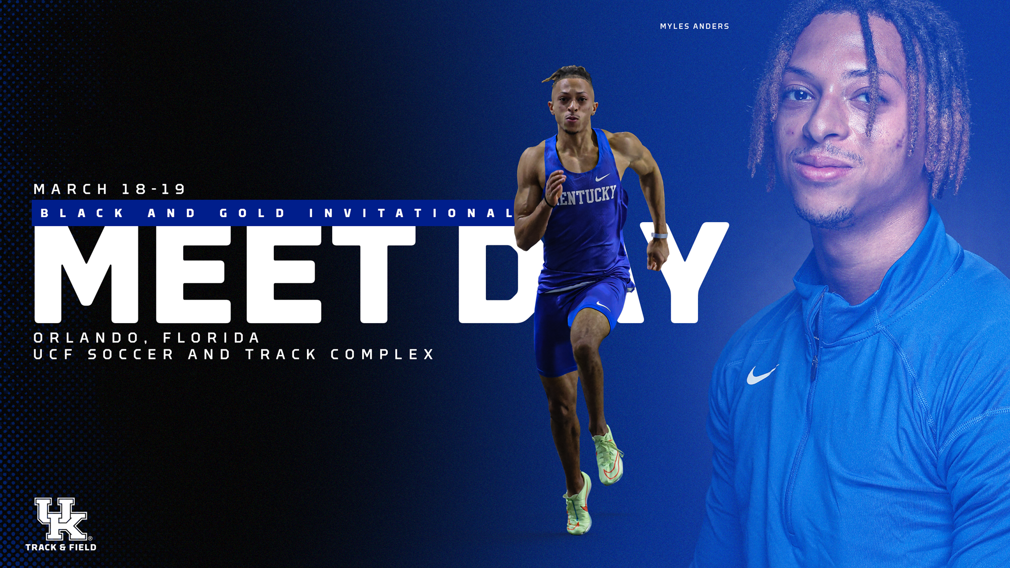 UKTF Opens Outdoor Season at UCF’s Black and Gold Invite