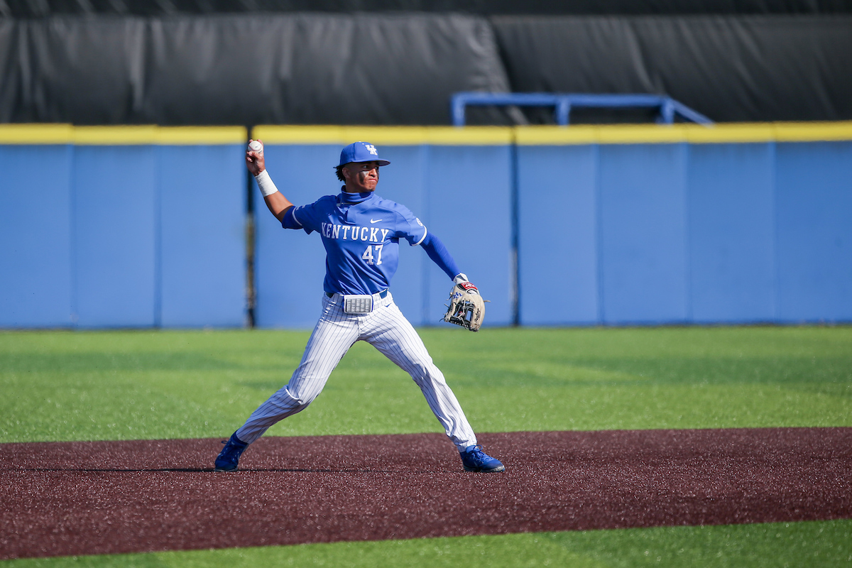 Ryan Ritter.

Kentucky beats Mizzou 5 - 4.

Photo by Sarah Caputi | UK Athletics