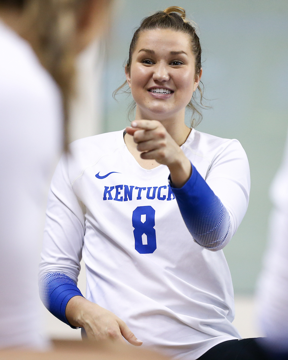 Cameron Scheitzach.

Kentucky sweeps Texas A&M 3-0.

Photo by Tommy Quarles | UK Athletics