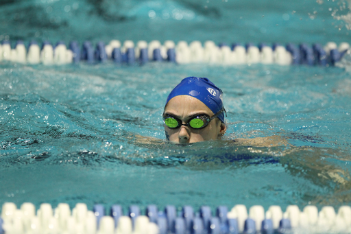 The University of Kentucky swim and dive team during their home meet against Ohio State and Toledo on Friday, January 5th, 2018, at the Lancaster Aquatic Center in Lexington, Ky.

Photo by Quinn Foster I UK Athletics