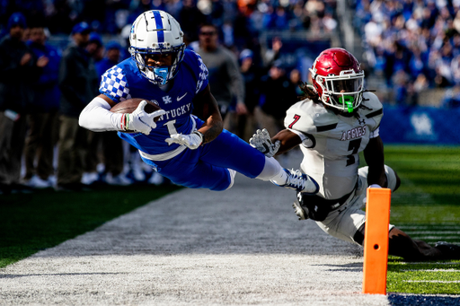 Wan’Dale Robinson.Kentucky beat New Mexico State 56-16.Photos by Chet White | UK Athletics