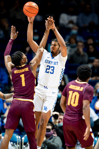 Bryce Hopkins.

Kentucky beat Central Michigan 85-57.

Photos by Chet White | UK Athletics