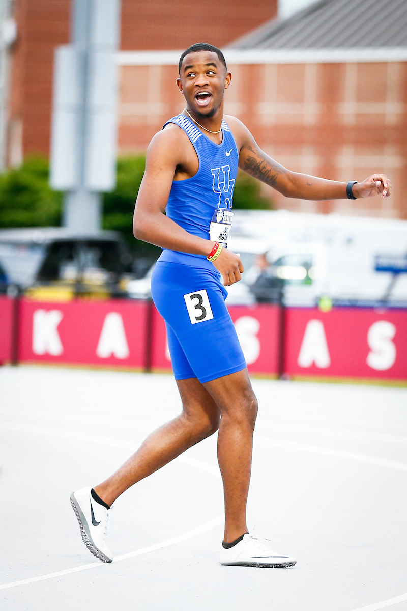 Tai Brown.

Day three of the 2019 SEC Outdoor Track and Field Championships.