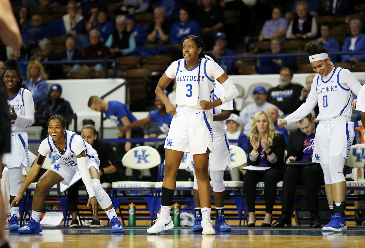 Keke McKinney

The UK Women's Basketball team beats Mizzou. 

Photo by Britney Howard  | UK Athletics
