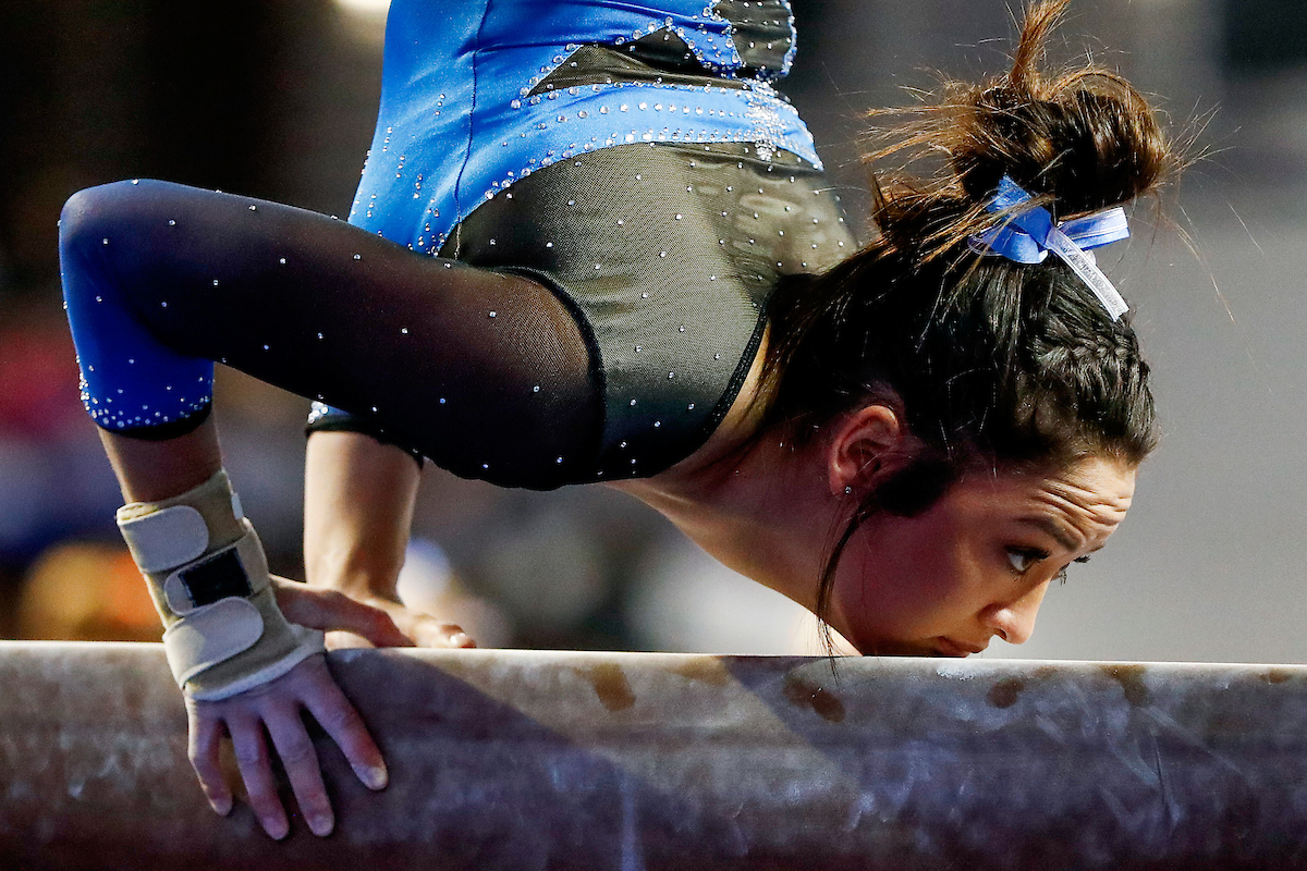 Aubree Rosa.

The UK gymnastics team hosted #11 Auburn at Memorial Coliseum.

Photo by Chet White| UK Athletics