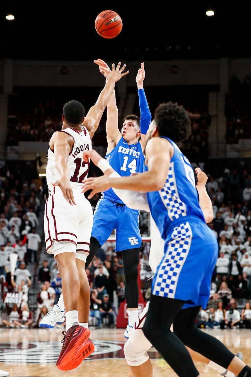 Tyler Herro.

Kentucky beat Mississippi State 71-67 at Humphrey Coliseum in Starkville, MS.

Photo by Chet White | UK Athletics