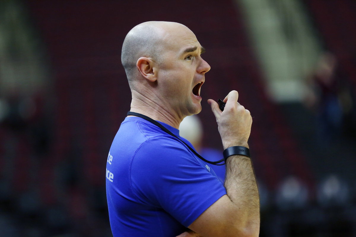 John Spurlock

The University of Kentucky women's basketball team practice on January 4, 2018 at Reed Arena. 

Photo by Britney Howard | UK Athletics