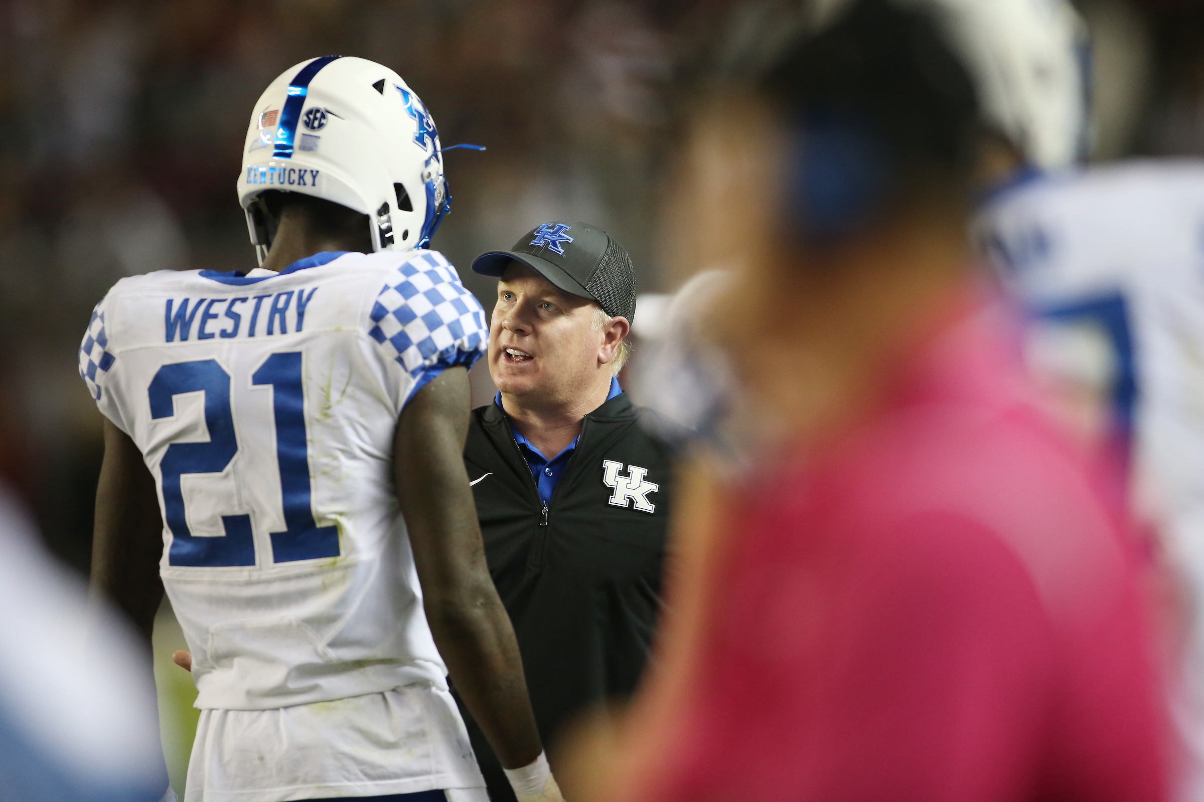 Stoops Seeing Improvement, Expecting More