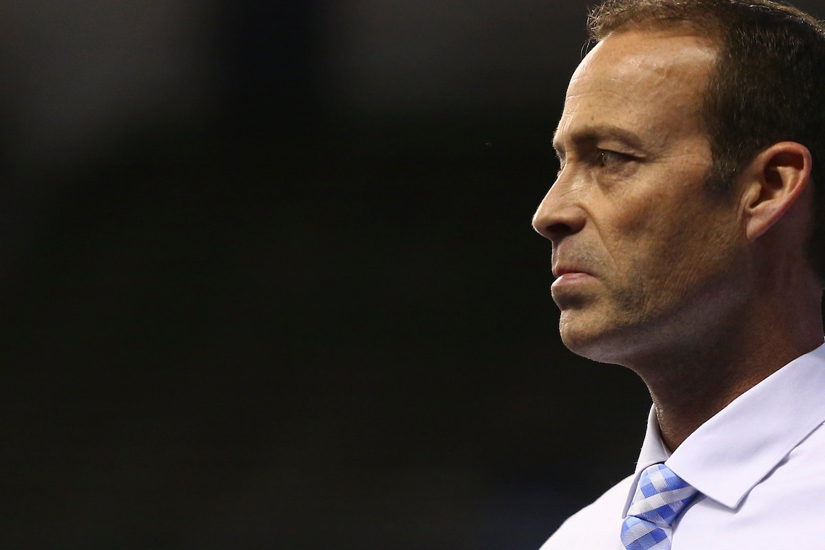 Head Coach Tim Garrison.

Kentucky wins quad meet in Memorial Coliseum Debut.


Photo by Isaac Janssen | UK Athletics