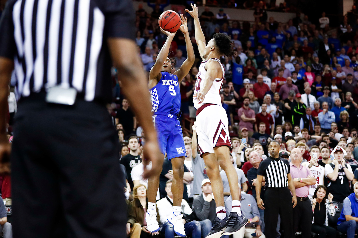 Immanuel Quickley.

Kentucky falls to South Carolina, 81-78.


Photo by Chet White | UK Athletics
