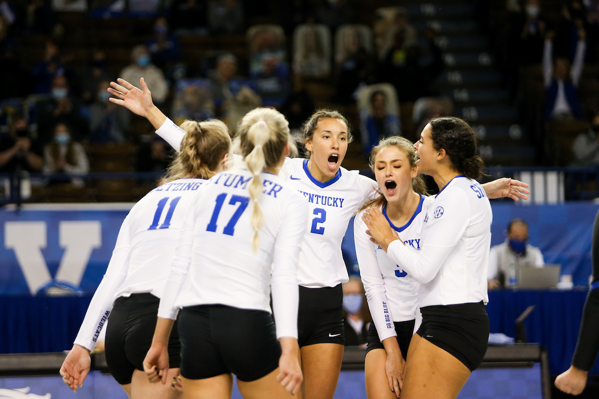 Madi Skinner.

Kentucky sweeps LSU 3-0.

Photo by Hannah Phillips | UK Athletics
