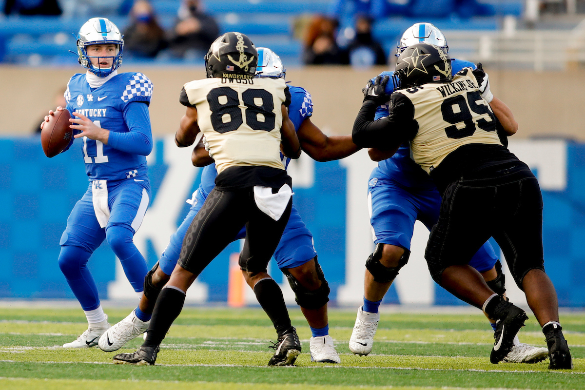 Beau Allen.

UK beat Vandy 38-35.

Photo by Chet White | UK Athletics