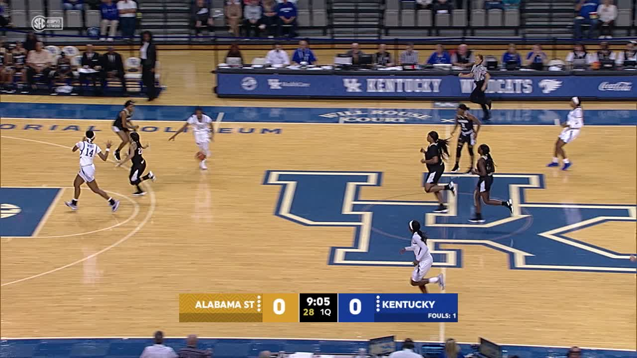 WBB: Kentucky 87, Alabama State 35