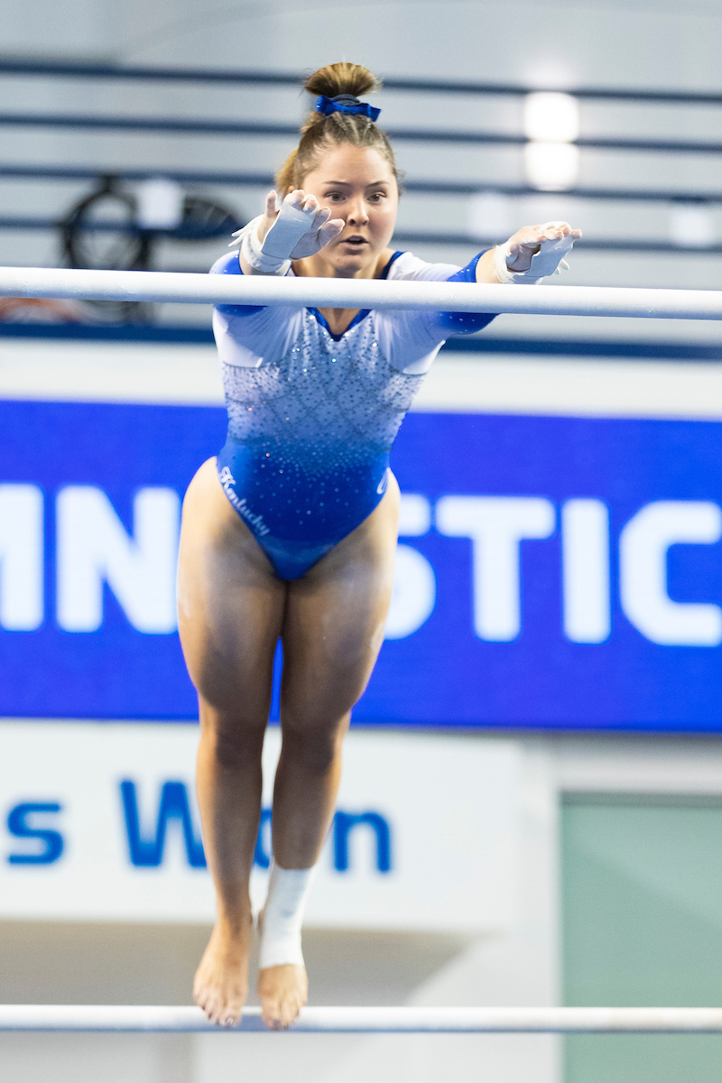 Annie Riegert.

2021-22 Blue-White Meet.

Photo by Grant Lee | UK Athletics