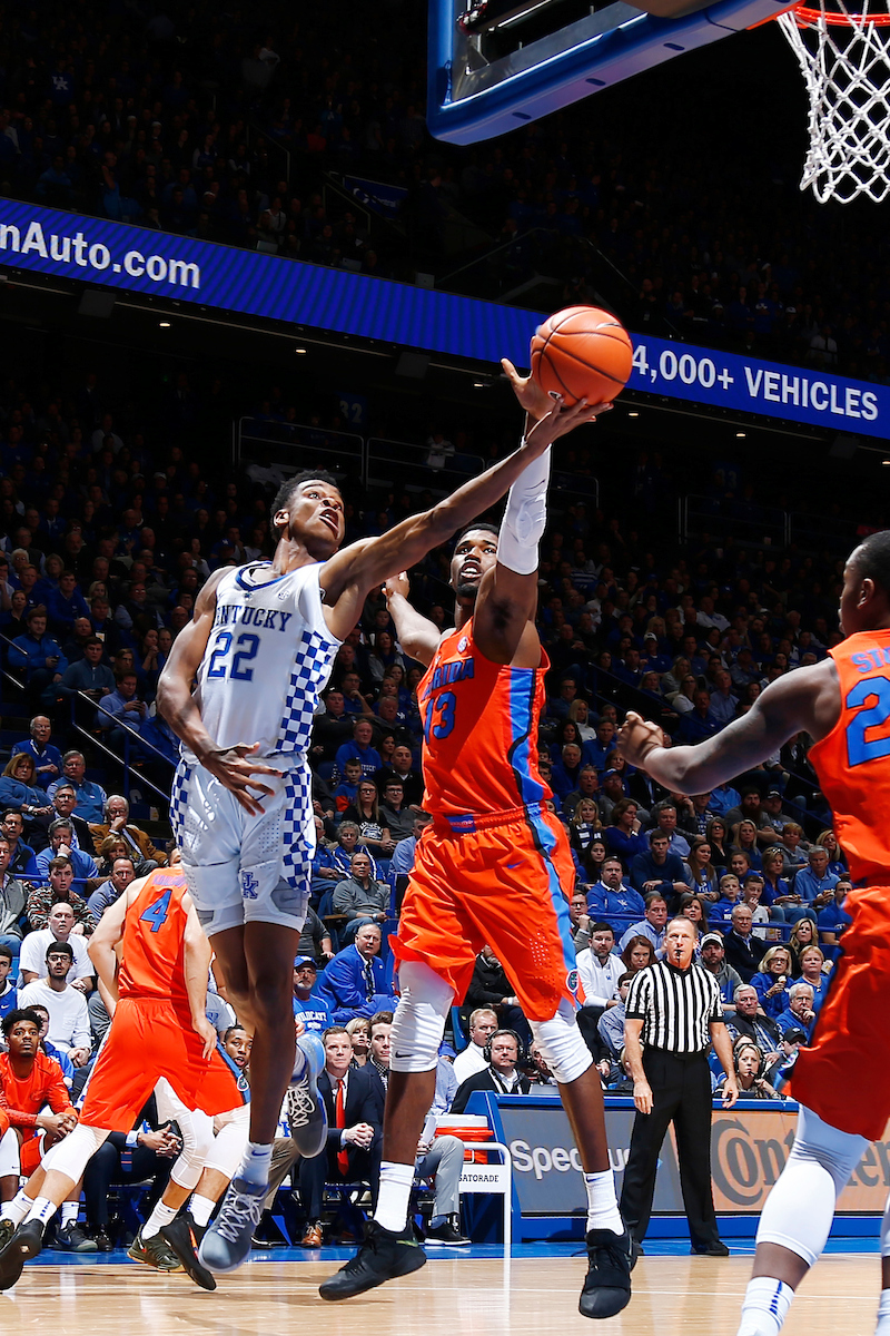 Shai Gilgeous-Alexander.

The University of Kentucky men's basketball team falls to Florida 66-64 on Saturday, January 20, 2018 at Rupp Arena in Lexington, Ky.

Photo by Quinn Foster I UK Athletics