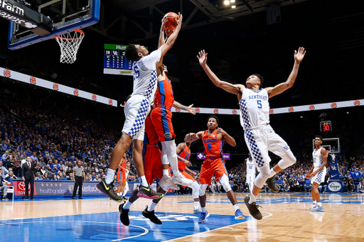 PJ Washington.

The University of Kentucky men's basketball team falls to Florida 66-64 on Saturday, January 20, 2018 at Rupp Arena in Lexington, Ky.

Photo by Quinn Foster I UK Athletics