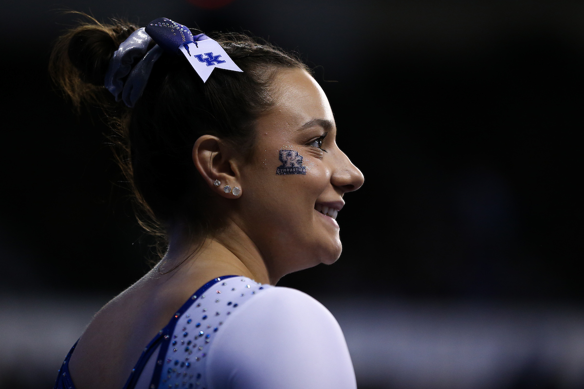 Raina Albores.

Kentucky defeats Michigan State on Senior night.

Photo by Tommy Quarles | UK Athletics