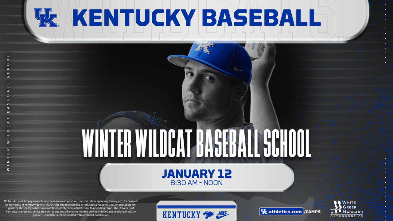 Kentucky Baseball Winter 2025 Camps UK Athletics