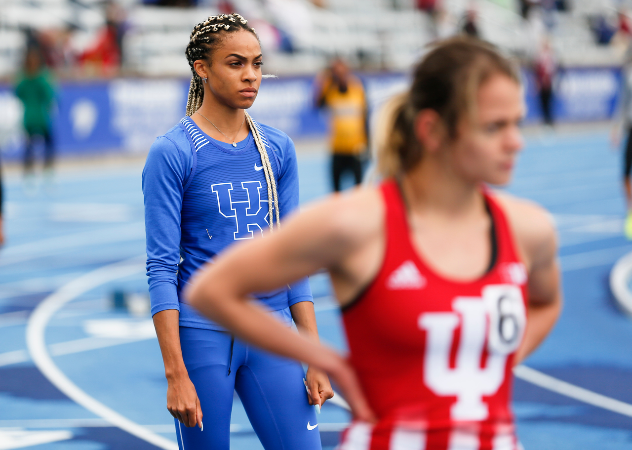 Chloe Abbott.

UK Track and Field Senior Day

Photo by Isaac Janssen | UK Athletics
