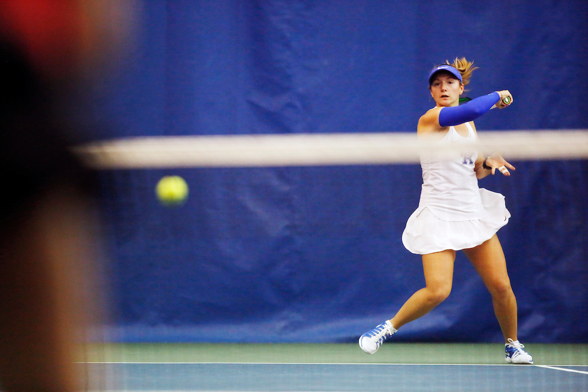 Kentucky women's tennis hosts Miami University (OH).

Photo by Quinn Foster | UK Athletics