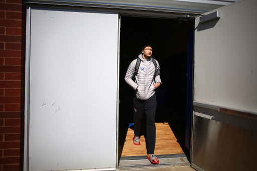 Kevin Knox.

The University of Kentucky men's basketball had a morning shoot around at Scottrade Center and afternoon practice at St. Louis University. 

Photo by Chet White | UK Athletics