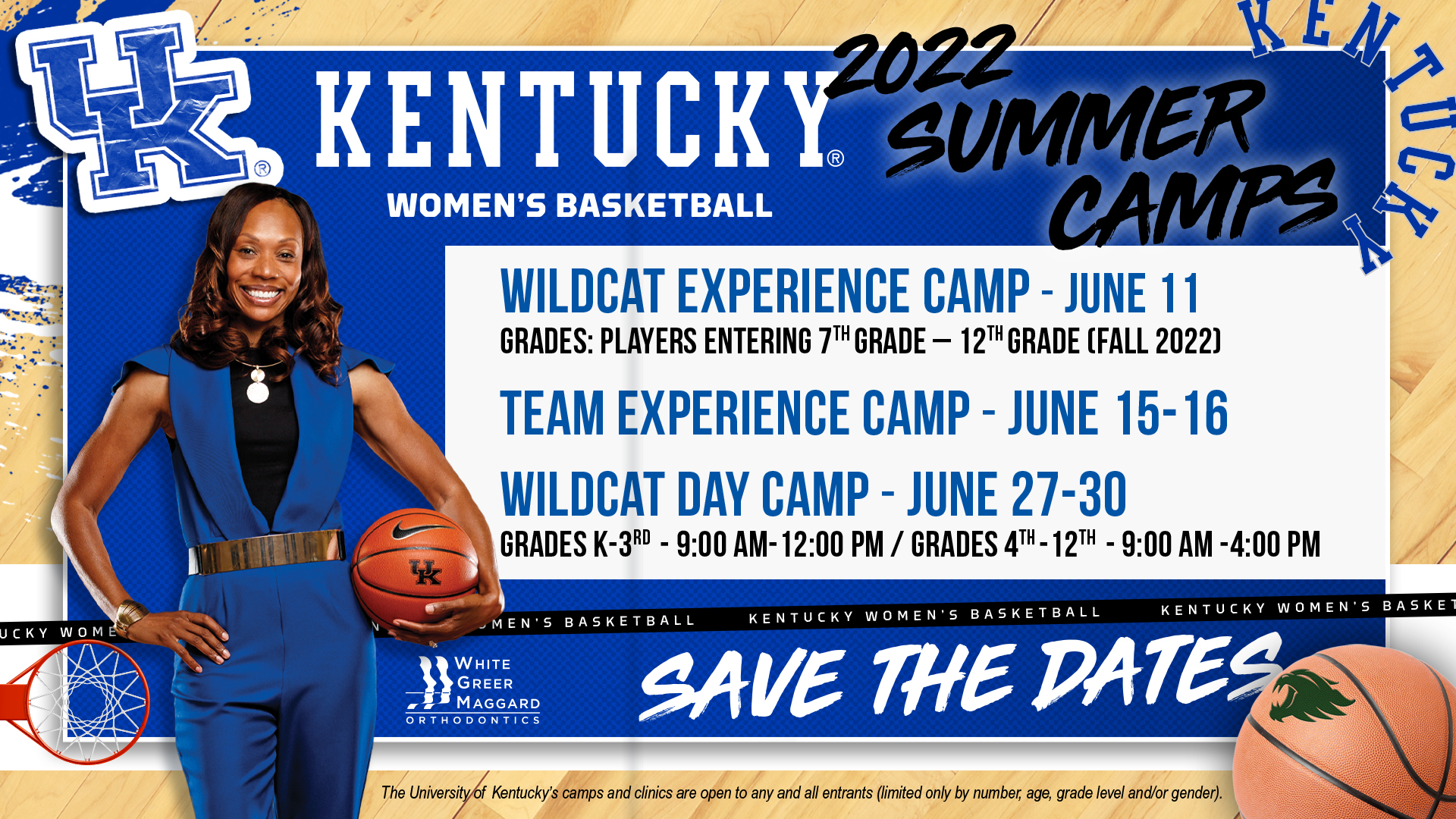 2022 Kentucky Women's Basketball Camps