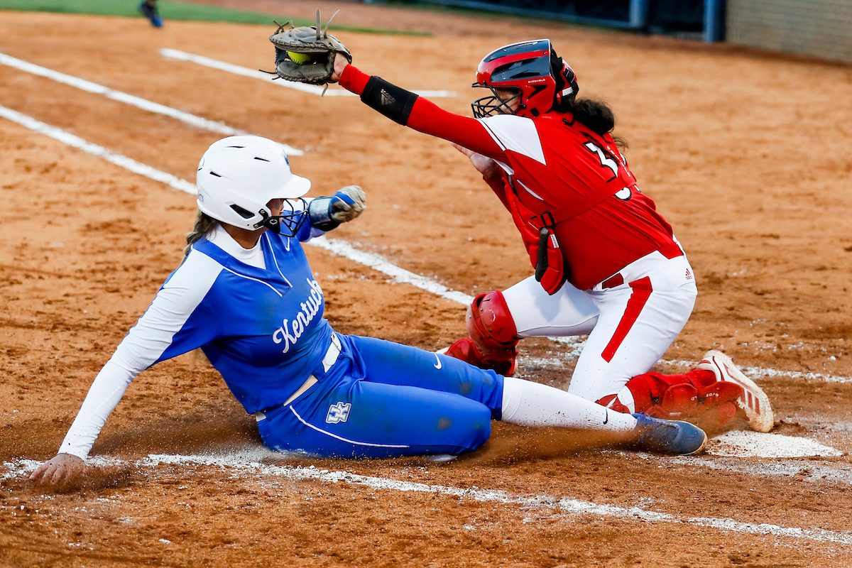 Miranda Stoddard.

Kentucky beat Louisville 6-5.

Photo by Chet White | UK Athletics