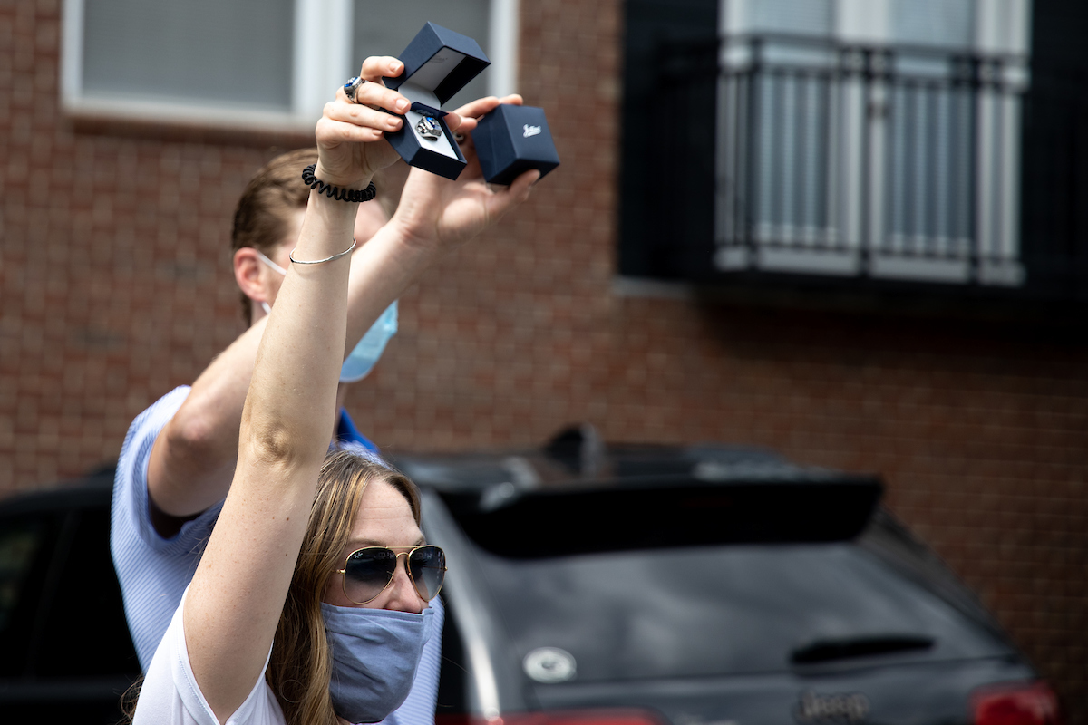 Ring. 

Volleyball SEC Championship Rings. 

Photo by Eddie Justice | UK Athletics