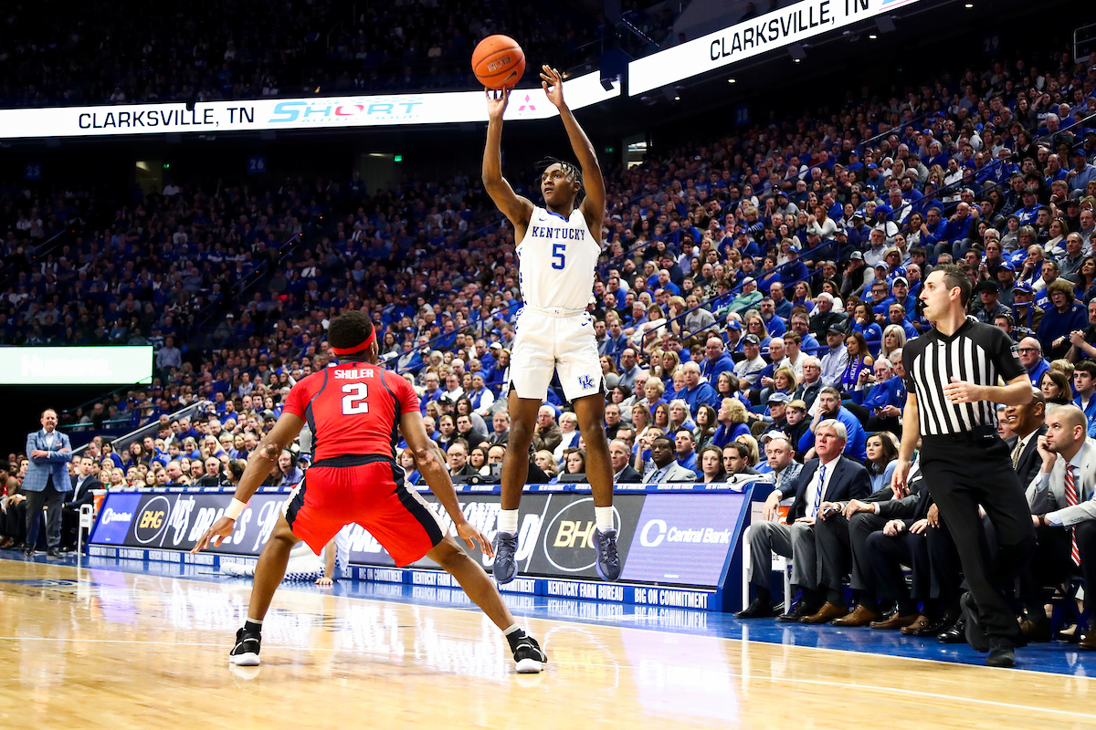 Immanuel Quickley.

UK beat Ole Miss 67-62.

Photo by Chet White | UK Athletics