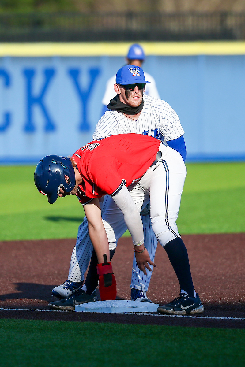 Chase Estep.

Kentucky loses to Ole Miss 1-2.

Photo by Sarah Caputi | UK Athletics