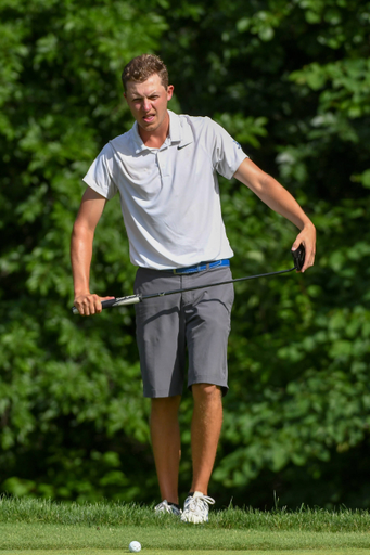 Cooper Musselman at the 2018 NCAA Men's Golf National Championship.