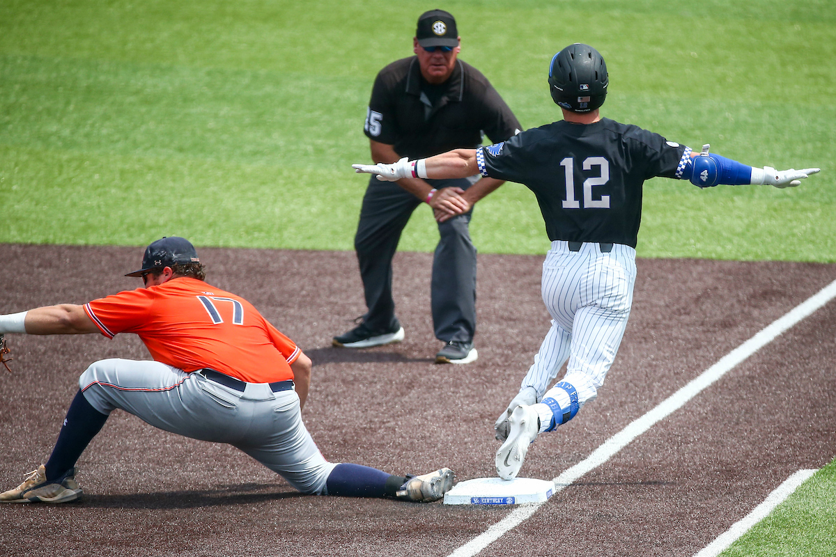 Chase Estep.

Kentucky beats Auburn 6-3.

Photo by Sarah Caputi | UK Athletics