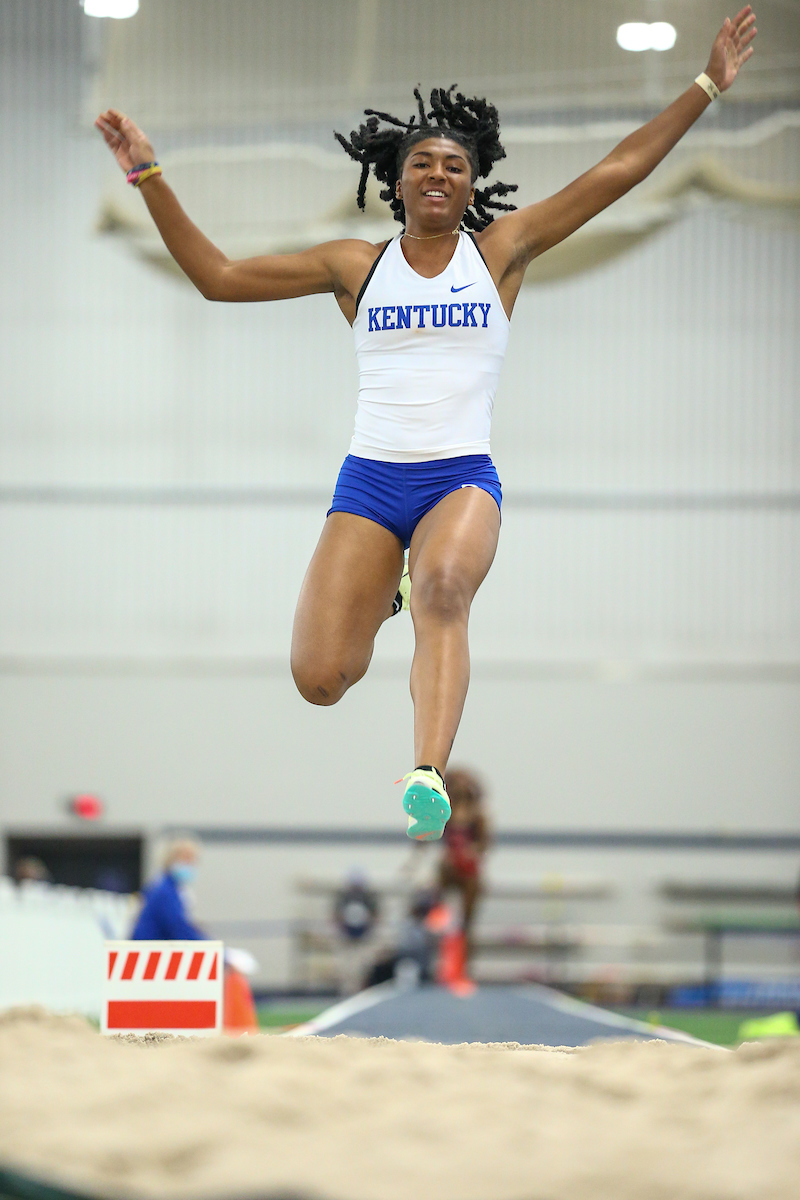 Annika Williams.

Day One of the Jim Green Invitational.

Photo by Abbey Cutrer | UK Athletics