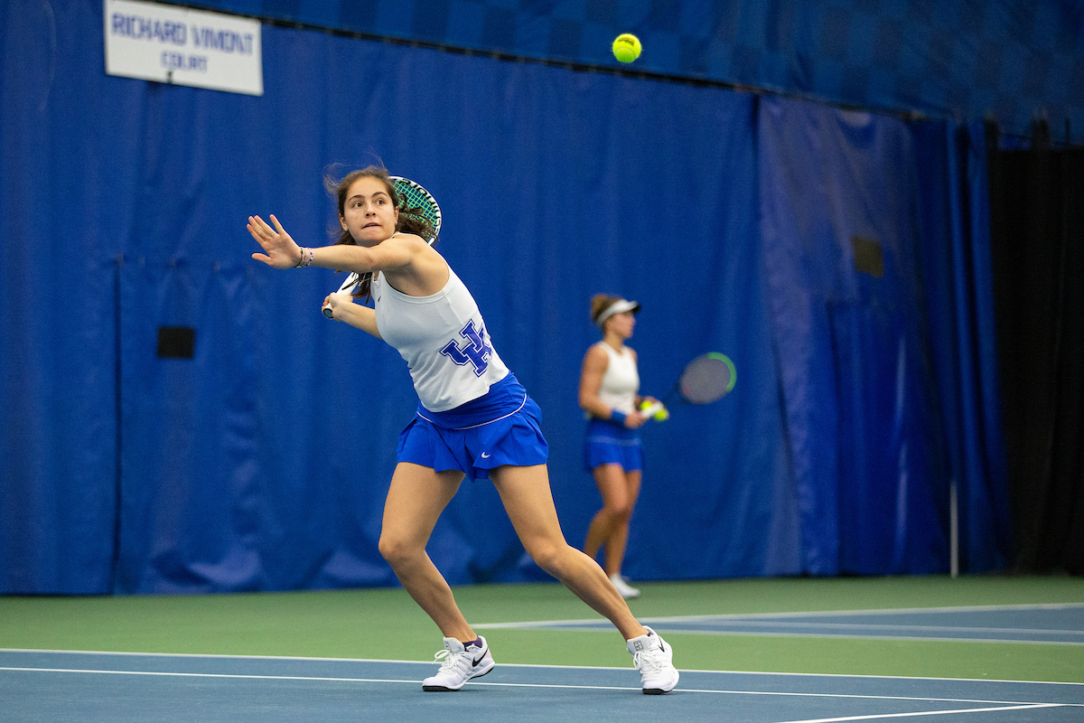 Fiona Arrese.

Kentucky defeats Marshall 5-2.

Photo by Grace Bradley | UK Athletics